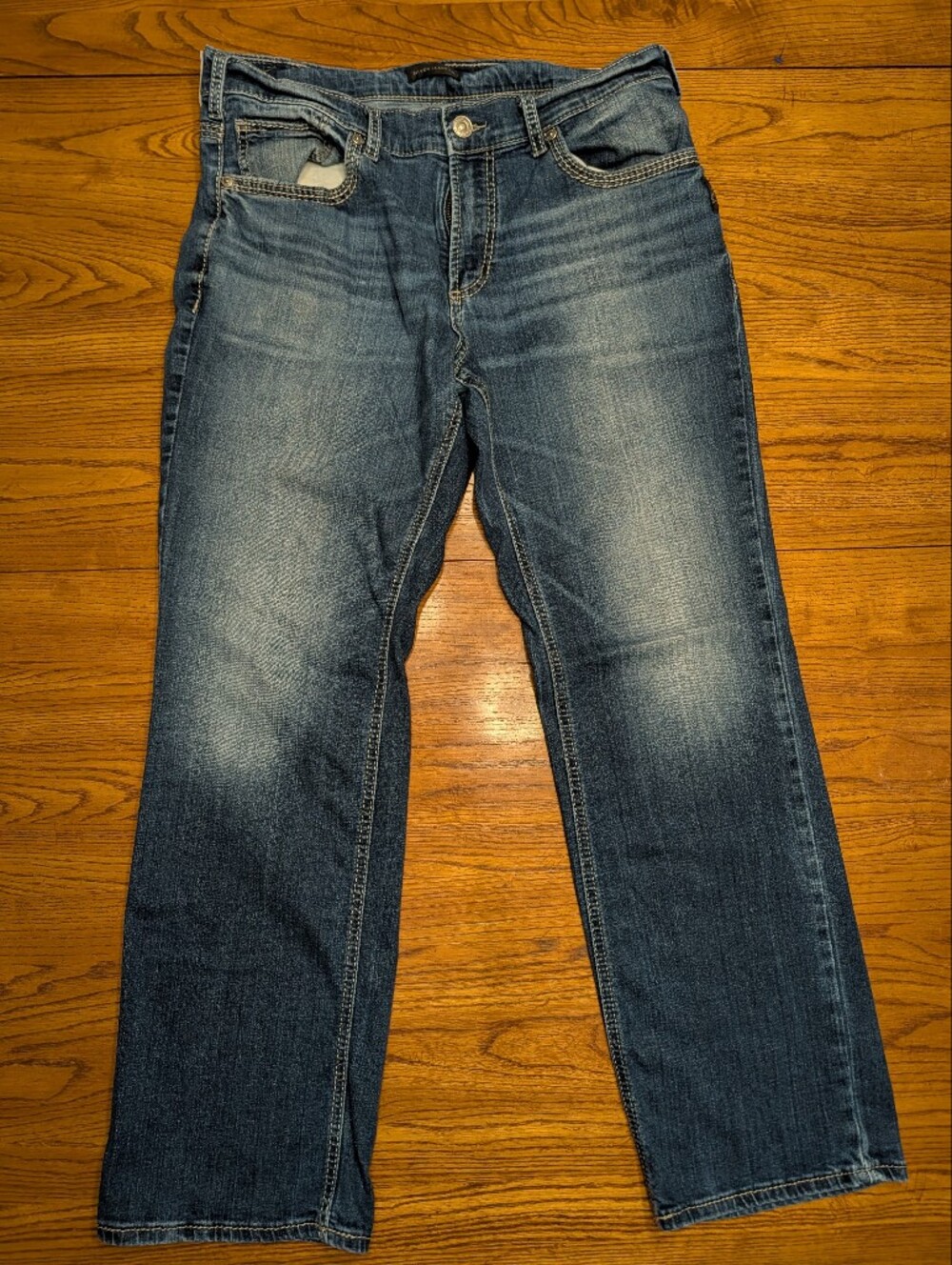 Silver Jeans Co. Jace Modern Slim Jeans 33x32 Medium Wash